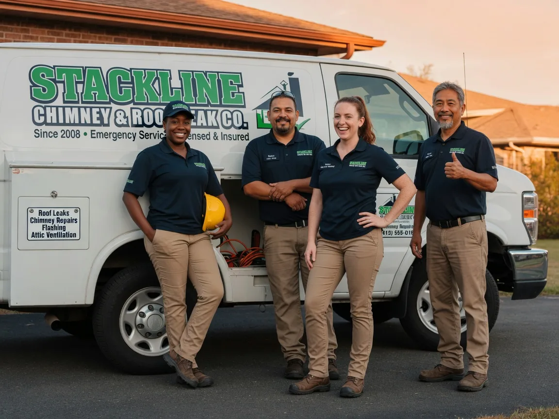 Chimney flashing repair company in Gustine, TX